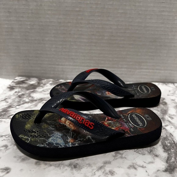 Havaianas Kid’s Avengers Marvel Flip Flops Sandals, US Size 11/12 - Picture 5 of 9